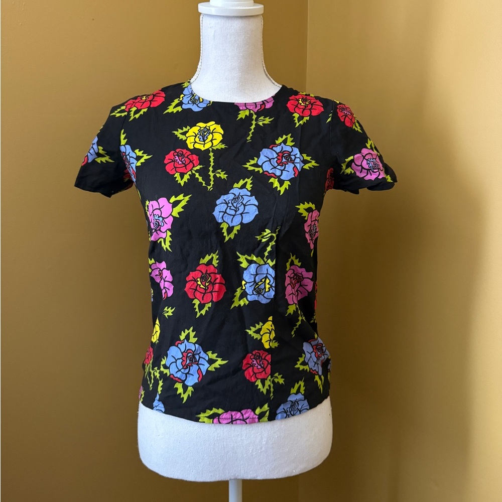 Nooworks Rose print Top